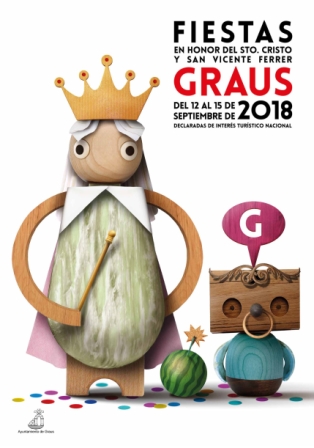Cartel Fiestas de Graus 2018