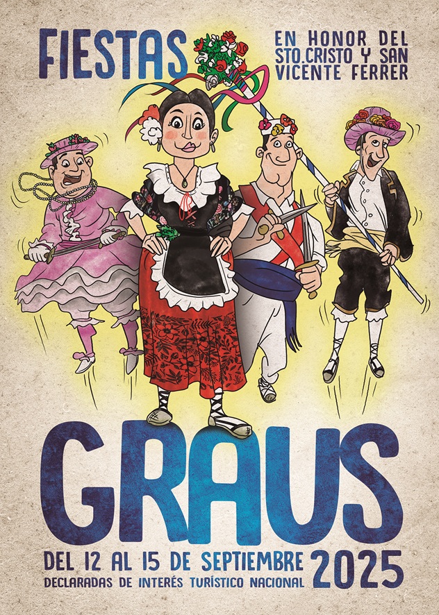 Cartel Fiestas Graus 2025