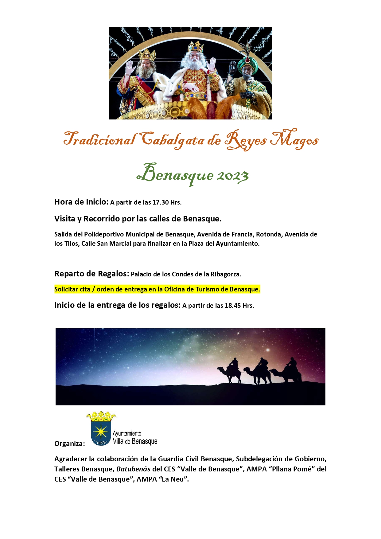 Cartel Cabalgata de Reyes Benasque 2023 page 0001