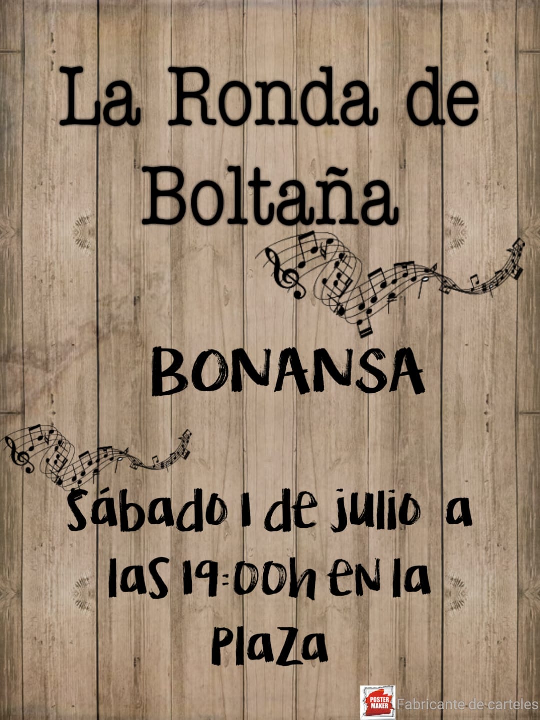 bonansa fiestas la ronda 1 julio