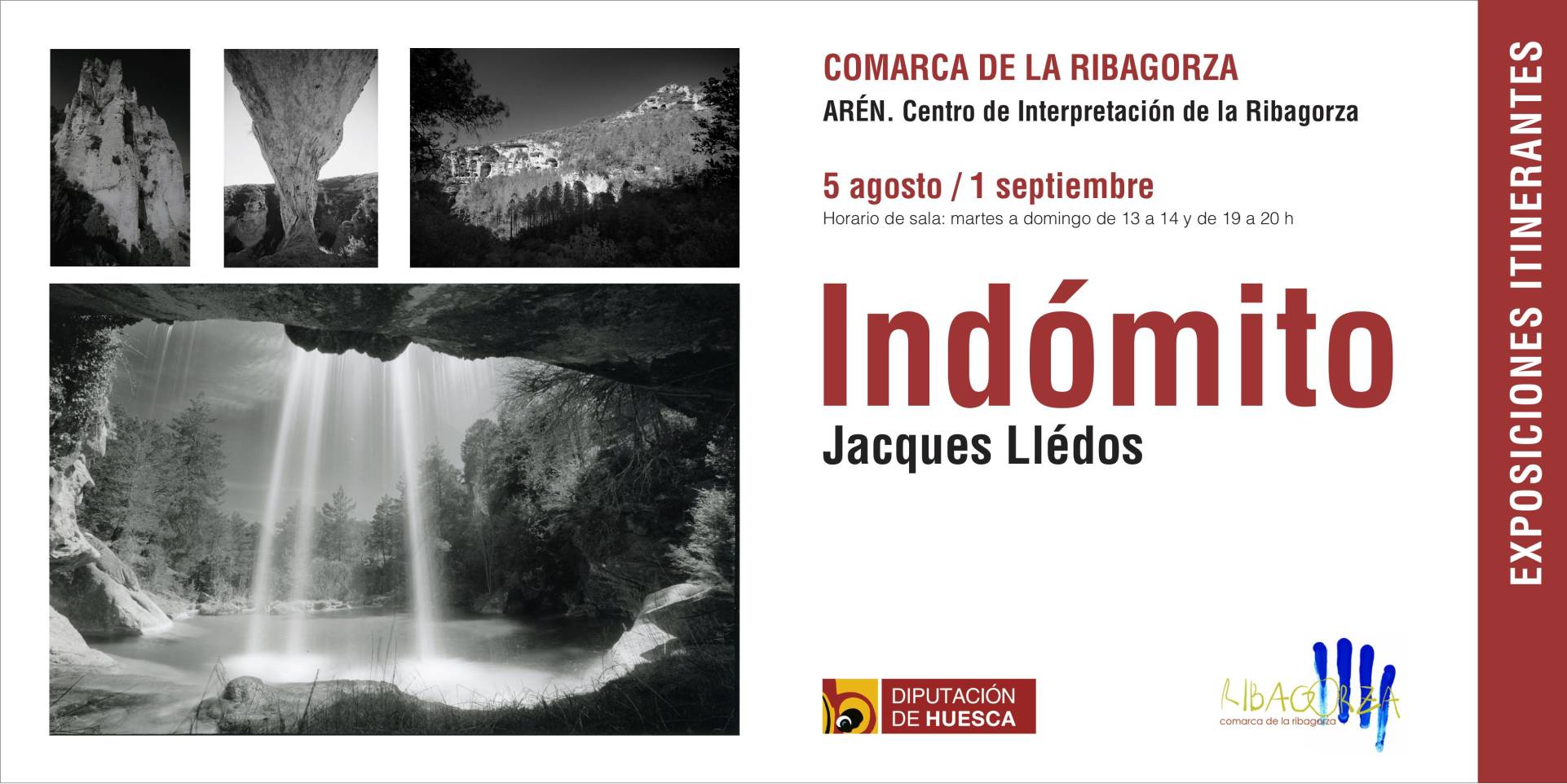 Exposición Sala de Exposiciones C.I. de la Ribagorza de Arén "Indómito. Jacques Lledós"