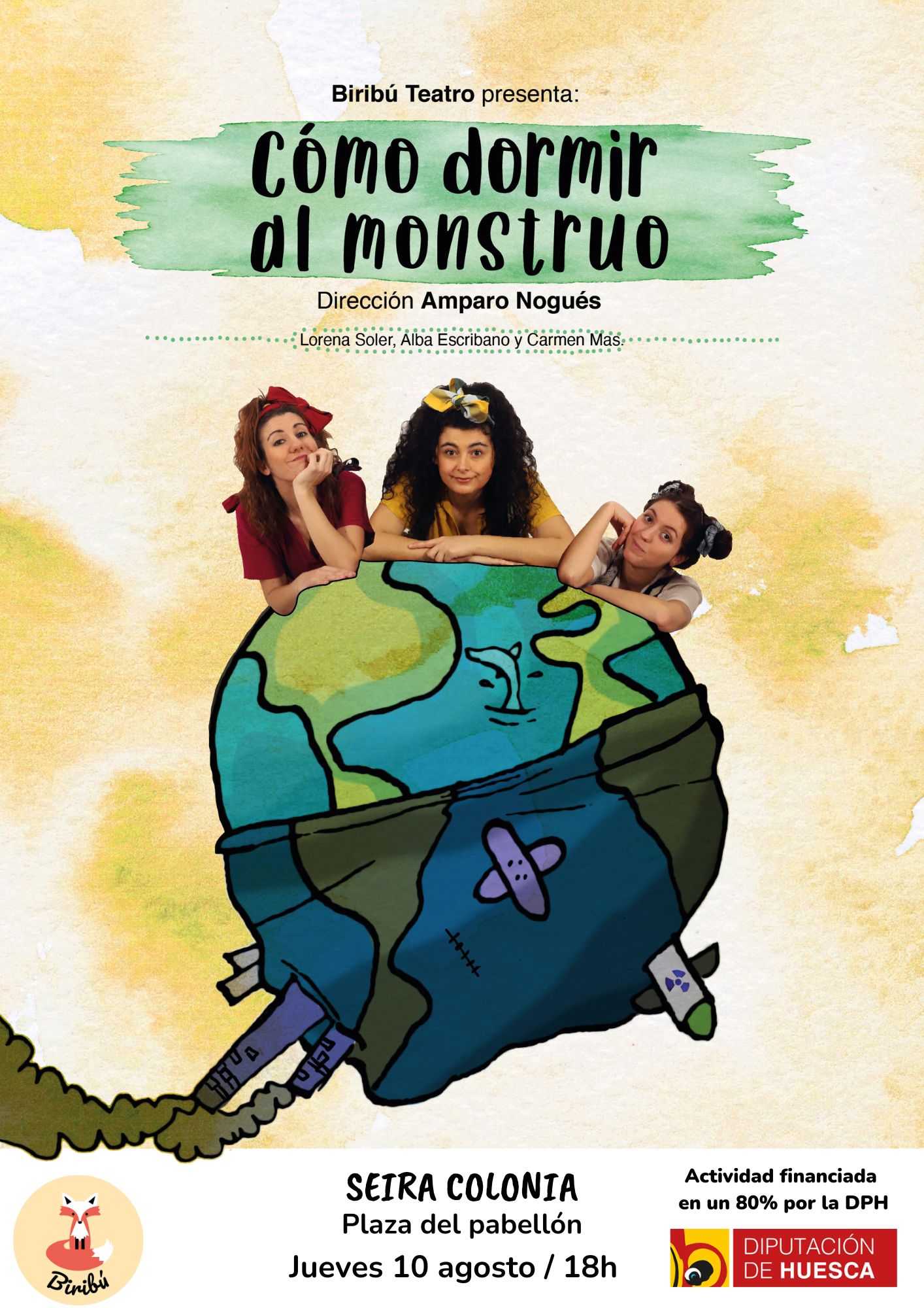 TEATRO Actividad Medioambiental 10 de agosto a las 18h todos los públicos SEIRA